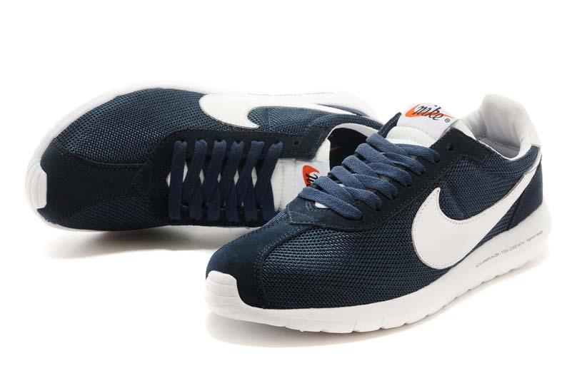 nike roshe run 2015 dark blue white (1)